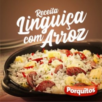 Linguiça com Arroz